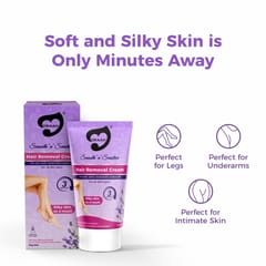 Hair removal Cream with wipes