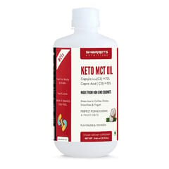 Sharrets Keto MCT Oil 946ml - Vegan Coconut MCT Oil, Gluten Free