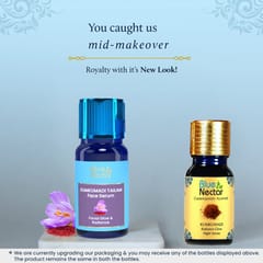 Blue Nectar Kumkumadi Tailam Face Serum with Pure Sandalwood Saffron (10 ml)