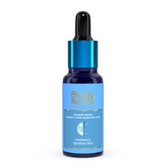 Blue Nectar Shubhr Vitamin C Face Serum with Hyaluronic Acid for Repair & Glowing Skin (9 Herbs, 30 ml)