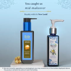 Blue Nectar Radiance Honey Face Wash for regular use. For all Skin Types (8 Herbs, 100 ml)