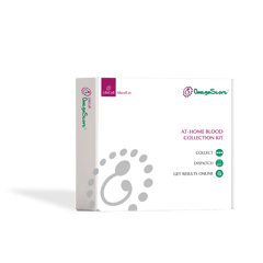 LifeCell At-Home Self-Collection OmegaScore-P for Pregnant Females| Tracks - Blood DHA Levels| At-Home Blood Collection Kit | Easy-to-Use, Convenient & Safe.