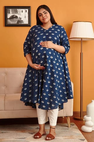 Claire Oversized Nursing & Maternity Kurta