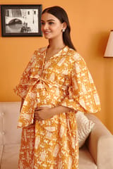 Elle Free Size Nursing & Maternity Kurta Set