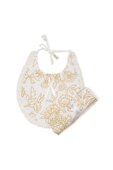 Bloom Like A Lily Swaddle & Bib Bundle