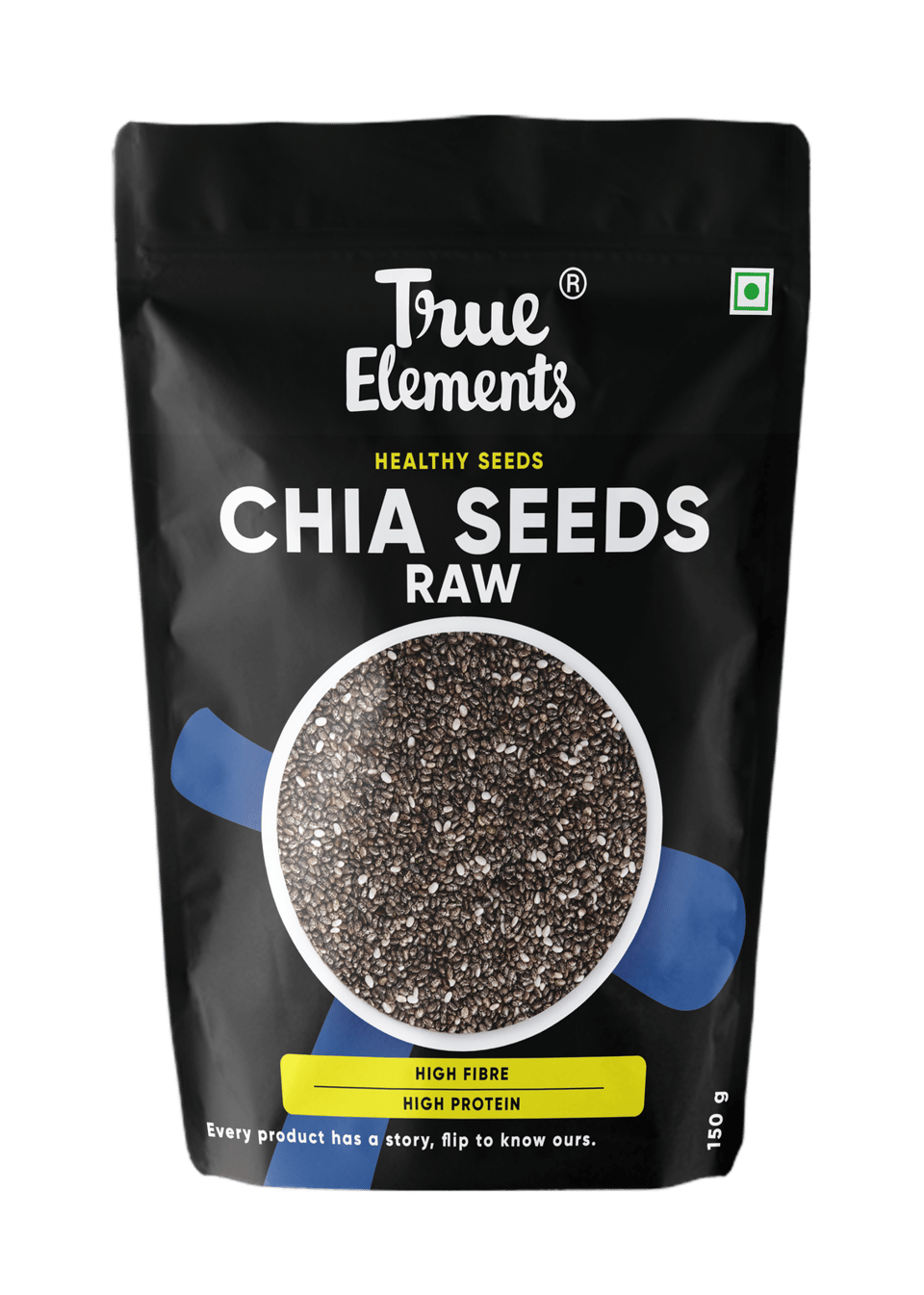 True Elements Raw Chia Seeds 150gm