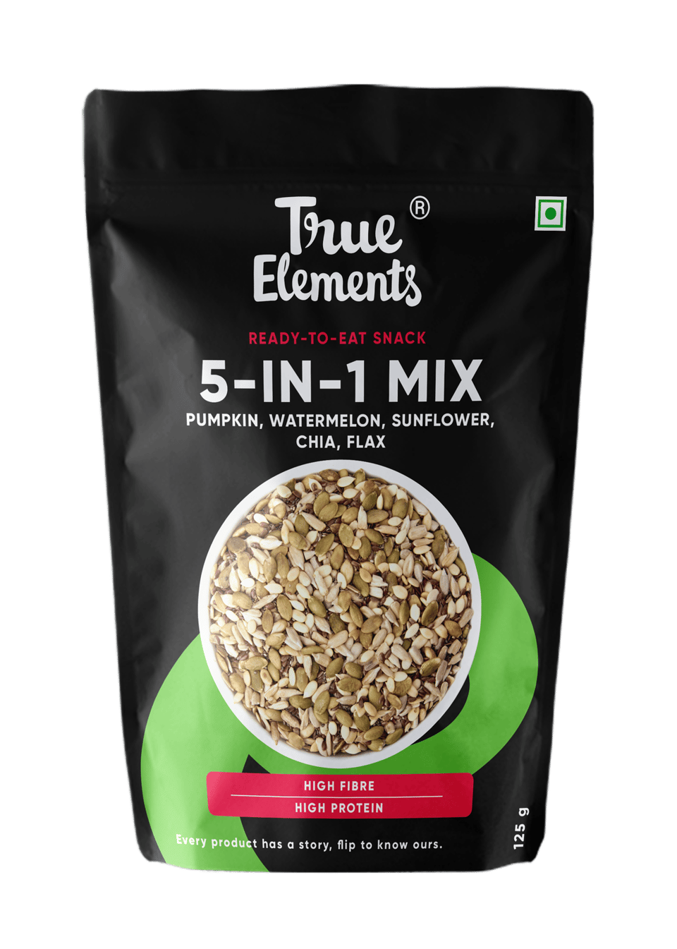 True Elements 5-in-1 Super Seeds Mix 125gm