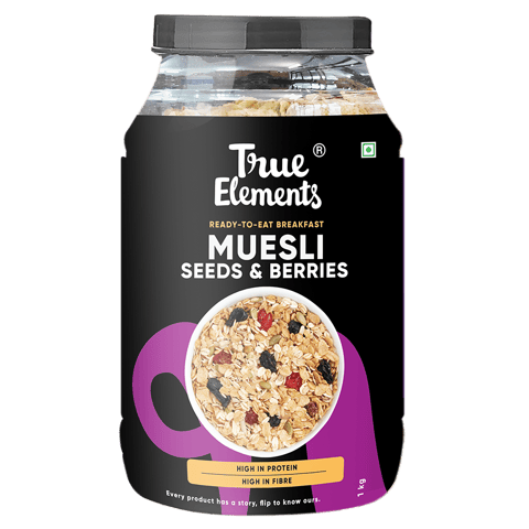 True Elements Seeds And Berries Muesli 1000gm