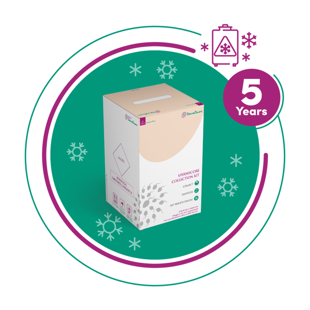 LifeCell SpermVault - 2 kits - 5 Years - Penta storage plan ideal for one baby