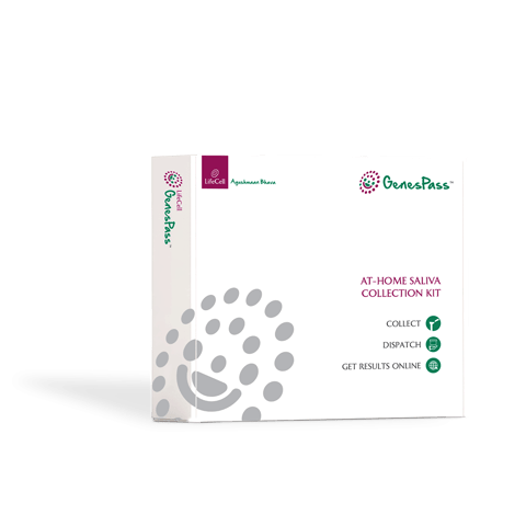 LifeCell At-Home Self-Collection GenesPass Advanced Female Test Kit | Carrier Screening Test for Females| Checks if you carry inherited conditions that could affect your child | At-Home Saliva Collection Kit | Easy to Use, Convenient, Private & Safe.