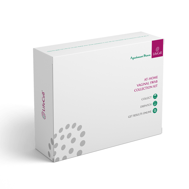 LifeCell At-Home Chlamydia and Gonorrhea Self - Collection Test Kit for Females | Detects- Chlamydia and Gonorrhea | At-Home Vaginal Swab Collection Kit | Easy to Use, Discreet & Convenient, Private & Safe.