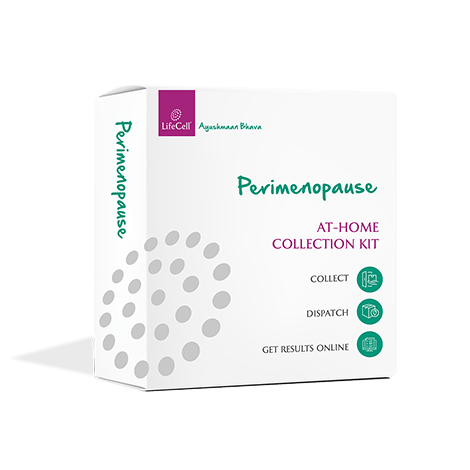 LifeCell At-Home Self-Collection Perimenopause Test | Measures 3 Hormones To Know Final Time To Menopause | Distinguishes Perimenopause & Thyroid Symptoms | At-Home Self-Collection Blood Test | FDA-Approved AMH Blood Test