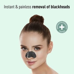 Sirona Natural Charcoal Nose Strips for Women | Removes Blackheads and Whiteheads | Cleans Pores Pack of 2