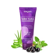 Sirona Glycerine Free Natural Black Current Lubricant Gel for Men & Women  50 ml