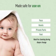 BodyGuard Premium Baby Wet Wipes with Aloe Vera & Vitamin E, No Alcohol & Paraben Free Pack of 10 - 72 Wipes Each