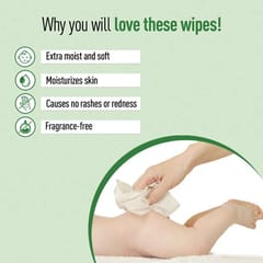 BodyGuard Premium Baby Wet Wipes with Aloe Vera & Vitamin E, No Alcohol & Paraben Free Pack of 10 - 72 Wipes Each