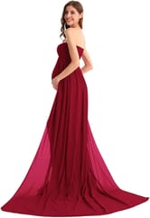 Strapless Maternity Photoshoot Gown