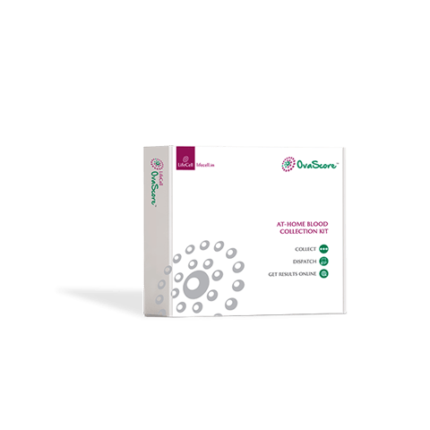 LifeCell Ovascore - At-Home Female Fertility Self Collection Kit | Know Your Balanced Fertility Status | Identify Potential Red Flags For Your Reproductive Health | Tested - 9 Hormones | Test From The Comfort And Privacy Of Your Home