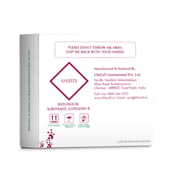 LifeCell At-Home Self-Collection InferGenes Female Test Kit | Detects- 26 definitive Clinically-Relevant Genes Related To Female Infertility | At-Home Saliva Collection Kit | Easy to Use , Discreet & Convenient , Private & Safe.