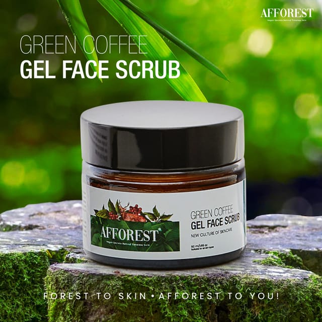 Green Coffee Gel Face Scrub