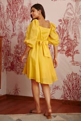 Ivy Sunshine Yellow Dress