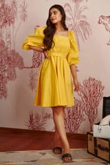 Ivy Sunshine Yellow Dress