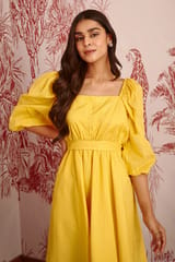 Ivy Sunshine Yellow Dress