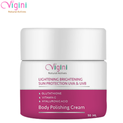 Vigini Skin Whitening Lightening Brightening Fairness Gori Underarms Body Polishing Exfoliating Radiance White Glowing Day Night Cream Removes Dark Spots D Tan Pigmentation Uneven Tone SPF30-50ml