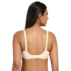 Mine4Nine Mother Care Non Padded Feeding Maternity Bra -Cotton Fabric-Skin Color