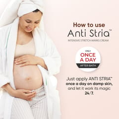 ANTI STRIA™ Best Stretch Marks Removal Cream for Pregnancy, PCOS, Weight Gain | For Women, Men, Teenagers | Prevent, Fade, Reduce Stretch (Pack of 1)
