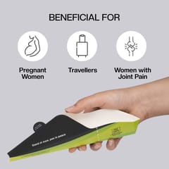 Pee Safe Travel Buddy Stand & Pee Foldable & Disposable Female Urination Device | For Women, Pregnant Women, Joint Pain Patients & Travelers | Easy To Carry | Reduces The Risk Of UTI | Travel Friendly | Leak-proof | Pack Of 12