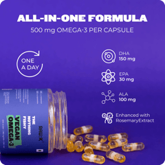 RawRX Vegan Omega-3 (30 Capsules)