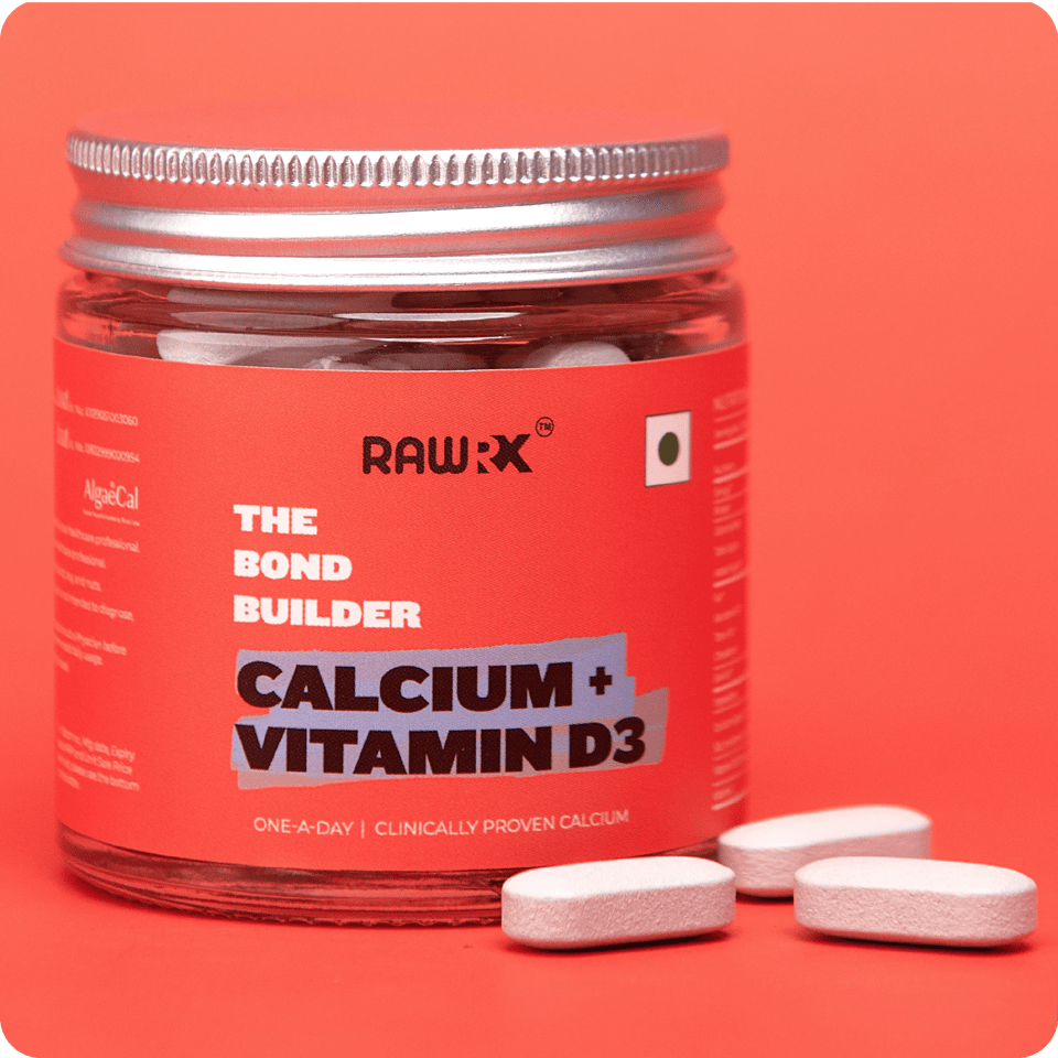 RawRX Calcium + Vitamin D3 (30N)