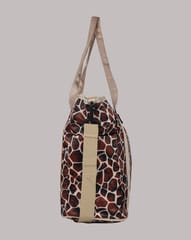 Charismomic Wild Cat Printed Tote Diaper Bag