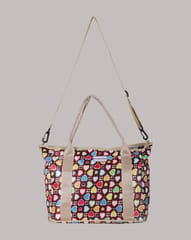 Charismomic Multicolor Four Clover Diaper Tote Bag