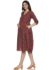 Charismomic Vineyard maternity and nursing dress