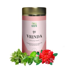 Cold Cough Relief Tea | Improves Digestion I Caffeine Free I 40 Cups I Vrinda I Floral Tisane