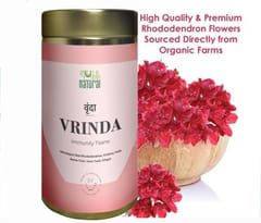 Cold Cough Relief Tea | Improves Digestion I Caffeine Free I 40 Cups I Vrinda I Floral Tisane