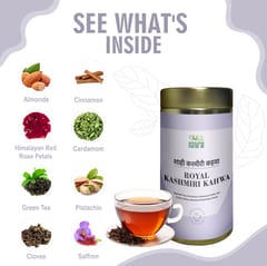 Gut Detox Tea | Kashmiri Kahwa I Immunity Booster I 75 Gms