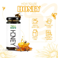 Natural Wild Forest Honey I Raw Honey I No Added Sugar I 320 g