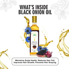 Black Onion Seed Oil I Control Hair Fall | Acne Treatment I 60ML I Kalonji oil