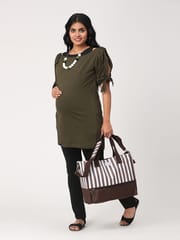 Charismomic Knot-n-Fit Maternity/Nursing Top