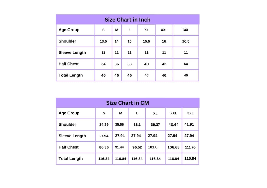 SIZE GUIDE