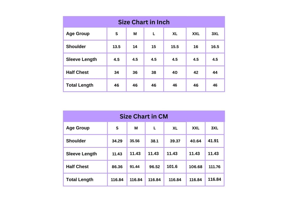 SIZE GUIDE