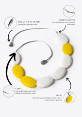 Charismomic Snow Canary Teething Jewelry - For Moms to Wear