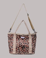 Charismomic Wild Cat Printed Tote Diaper Bag