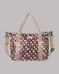 Charismomic Multicolor Four Clover Diaper Tote Bag