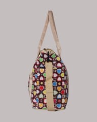 Charismomic Multicolor Four Clover Diaper Tote Bag