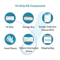 M-Strip™- Cervical Cancer Screening Test | At-Home Self Sampling Test | HPV detection | CDSCO Approved Kit