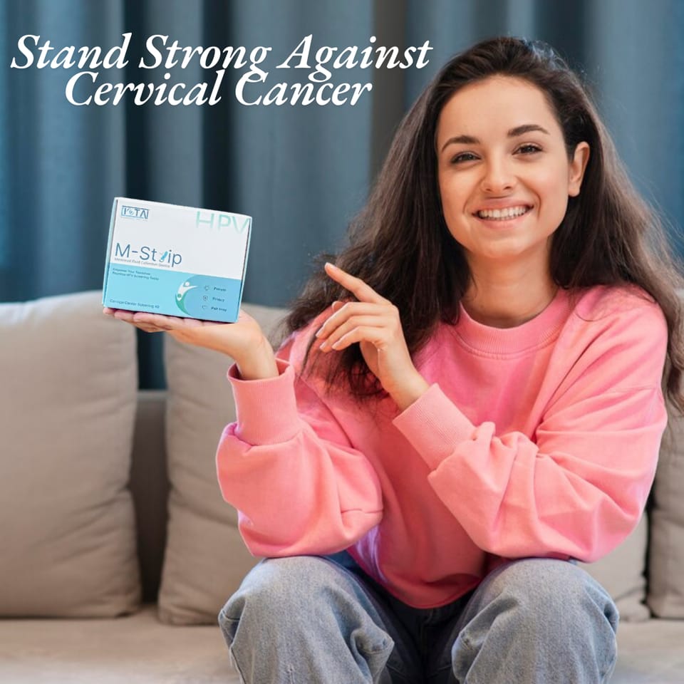 M-Strip™- Cervical Cancer Screening Test | At-Home Self Sampling Test | HPV detection | CDSCO Approved Kit